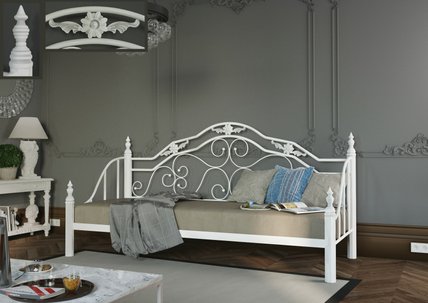 Кровать Леон Металл-дизайн