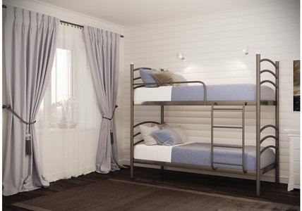 Двухъярусная кровать Маргарита Металл-дизайн