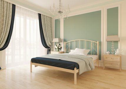 Ліжко Шарлотта Металл-дизайн