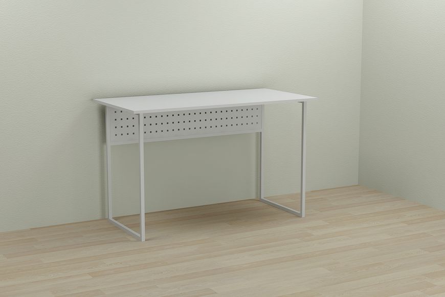 Комп'ютерний стіл Ferrum-decor Майк 75x140x60 білий ДСП Біле 16мм