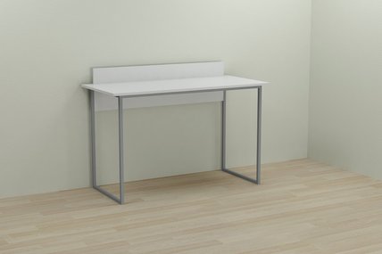 Комп'ютерний стіл Ferrum-decor Скай 75x140x70 сірий ДСП Біле 16мм