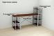 Компьютерный стол Ferrum-decor Скай 75x100x60 серый ДСП Дуб Сонома 16мм