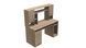 Компьютерный стол Анжело Ferrum-decor 1400x1422x600 ДСП Дуб Сонома 16 мм (STO113)