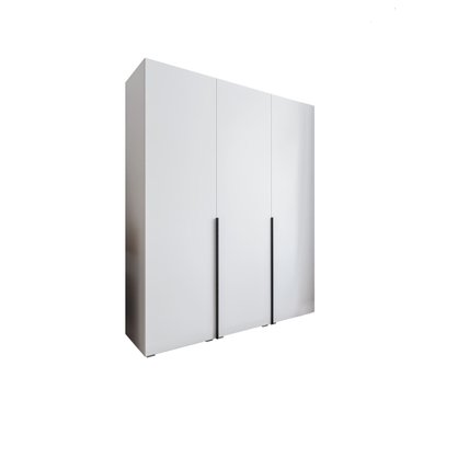 Шкаф на три двери Moreli ST0027 180x52,4x220 Белый / Белый