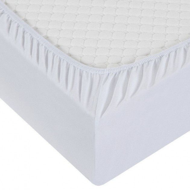 Простирадло Good-Dream Бязь Premium White на резинці 70х190 см
