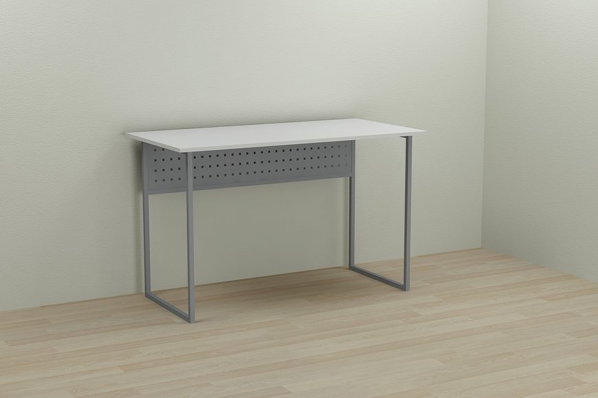 Комп'ютерний стіл Ferrum-decor Майк 75x140x60 сірий ДСП Біле 16мм