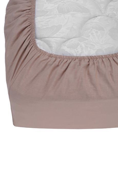 Простирадло на гумці Good-Dream Бязь Premium Beige 70х190 см