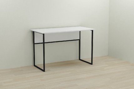 Компьютерный стол Ferrum-decor Коди 75x140x70 черный ДСП Белое 16мм
