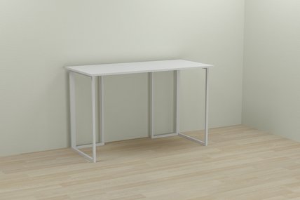 Комп'ютерний стіл Ferrum-decor Ханна 75x120x70 білий ДСП Біле 16мм
