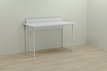Комп'ютерний стіл Ferrum-decor Скай 75x100x70 білий ДСП Біле 16мм