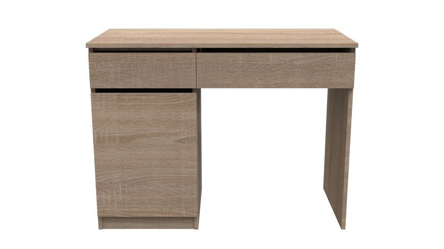Стіл комп'ютерний Віто Ferrum-decor 750x1000x400 ДСП Дуб Сонома 16 мм (STO404)