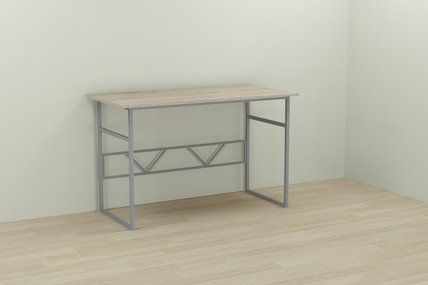 Комп'ютерний стіл Ferrum-decor Раян 75x120x60 сірий ДСП Дуб Сонома 16мм