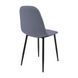 Стілець Richman Спліт Ю колір Сімпл 27, ніжки чорні