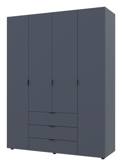 Шкаф для одежды Doros Гелар Графит 4 ДСП