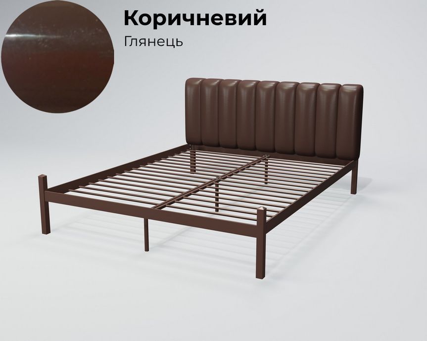 Кровать металлическая Tenero Фуксия