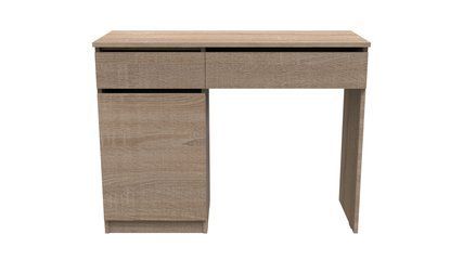 Стол компьютерный Вито Ferrum-decor 750x1000x500 ДСП Дуб Сонома 16 мм (STO411)