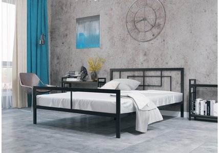 Ліжко Квадро Металл-дизайн