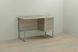 Комп'ютерний стіл Ferrum-decor Гаррі 75x120x60 сірий ДСП Дуб Сонома 16мм