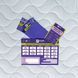 Розпродаж складу!Тонкий матраc-топпер PURPLE Base Lite Cocos 120x140 см